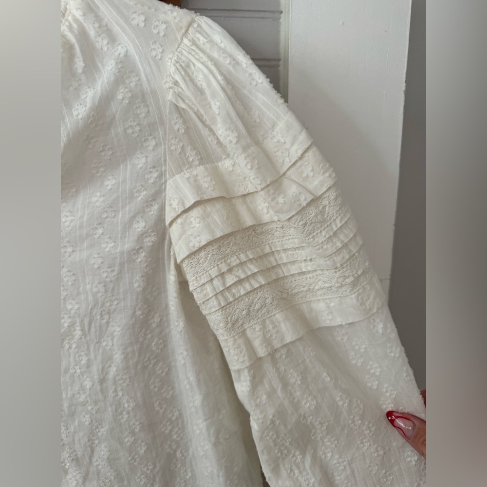 ZARA SHIRT WITH PINTUCKS - Picture 8 of 8